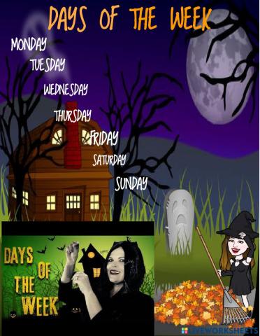 Days of the week