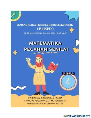 LKPD Pecahan Senilai