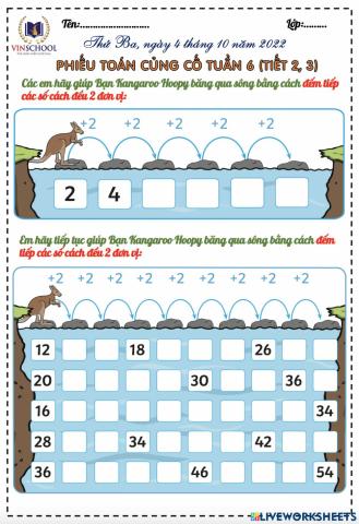 PBT Ôn tập Phép nhân và phép chia (Tiết 1,2)