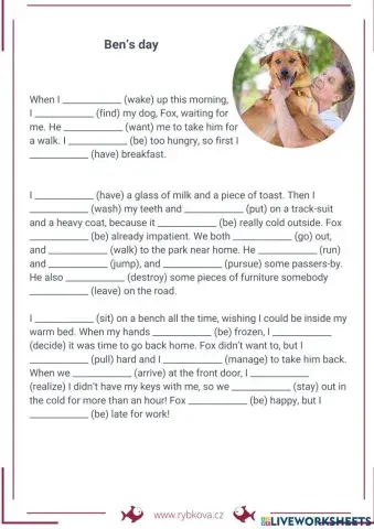 Past story - Ben's day