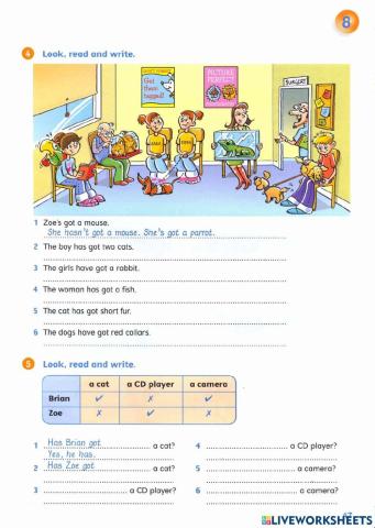 Idict 1 - Unit 4 - Lesson 9: has got