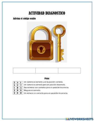 Actividad de diagnostico Logica