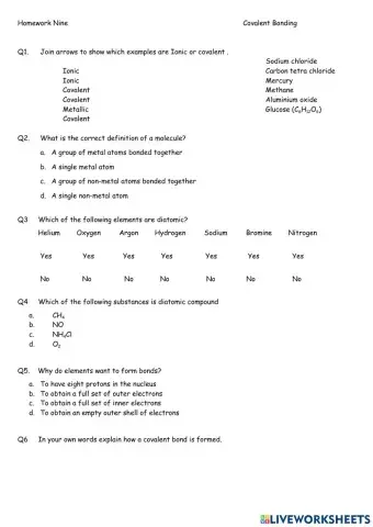 Bonding NAT5 Chemistry