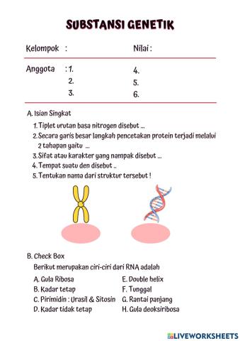 LKPD Substansi Genetik