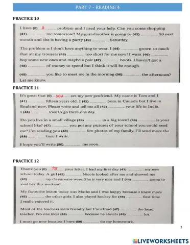 Ket- A2- Reading Part 7 (2)