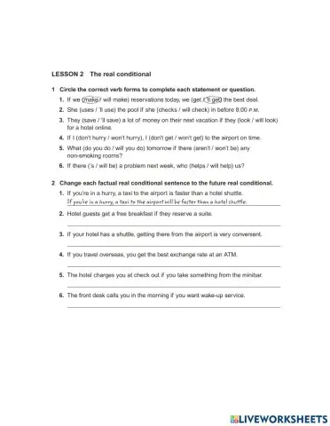Tn 2.2 lesson 6- grammar