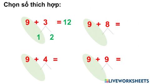 8,9 cộng với một số