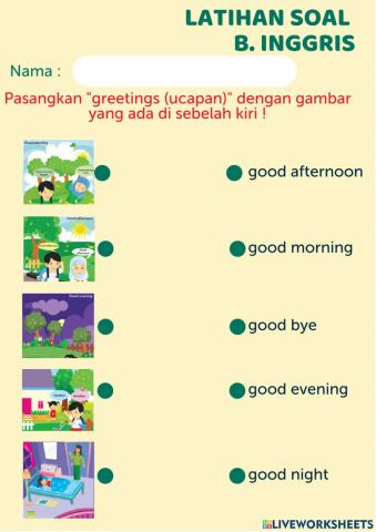 Greetings - Kelas 1 SD