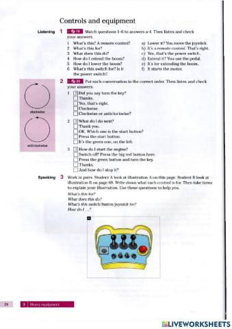 Unit 3 English for construction p 24