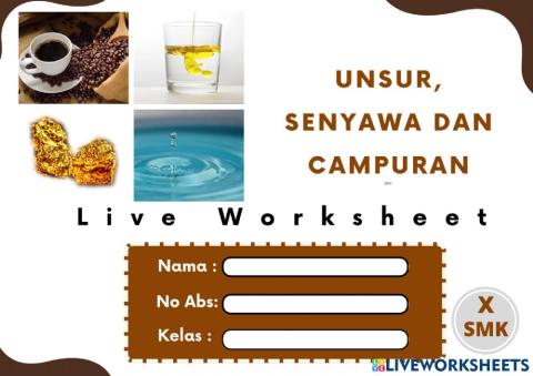 Quiz Klasifikasi Materi