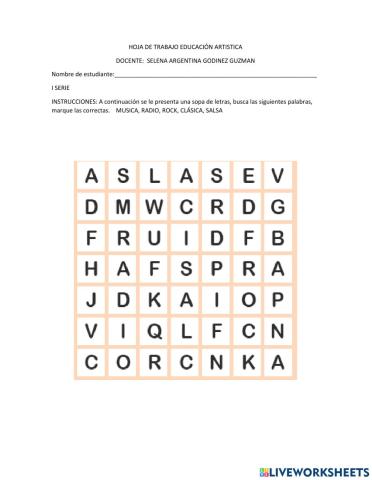 Educación artística