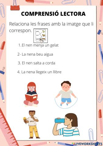 Comprensió lectora cicle inicial