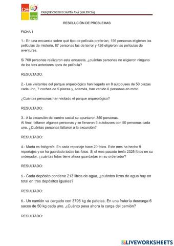 Resolución de problemas