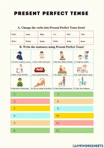 Present perfect simple