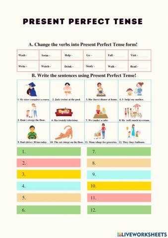 Present perfect simple