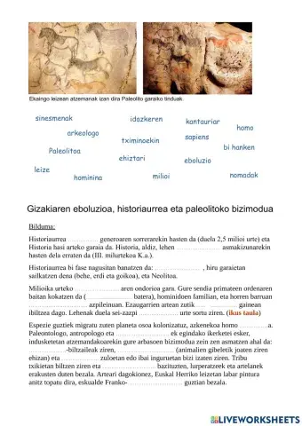 Gizateriaren hastapenak