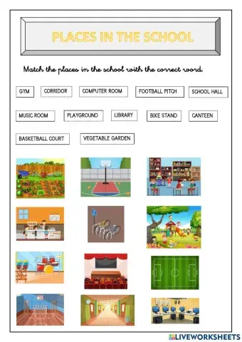 Places in the school