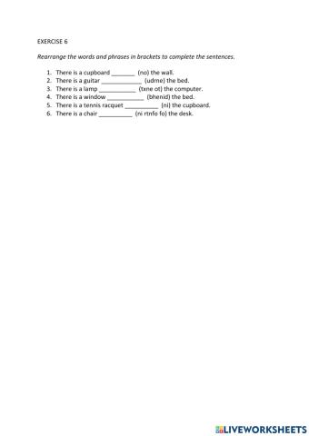 IE0, Unit 2, Reading and Writing, Exercise 6