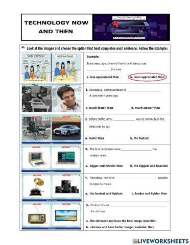 Technology Now and Then