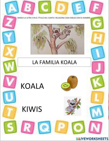 La familia koala