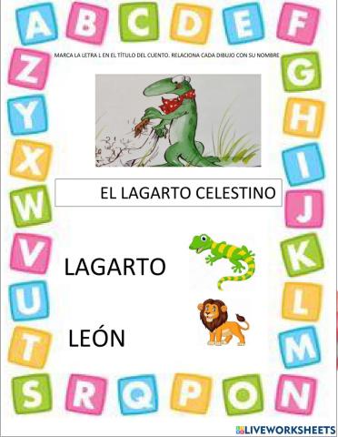 El lagarto celestino