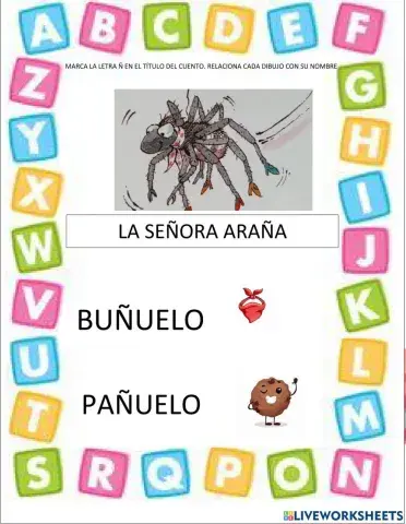 La señora araña