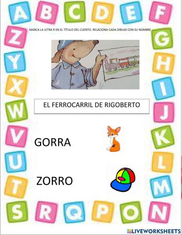 El ferrocarril de rigoberto