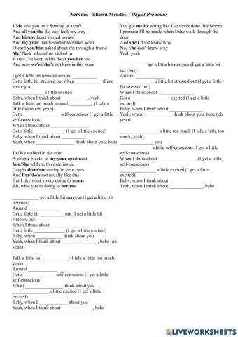 SOng - Nervous - Shawn Mendes