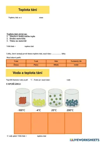 Termika - teplota tání(verze2)