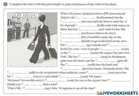 Past Simple and Past Continuous