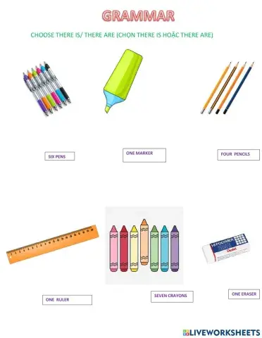 There is or there are