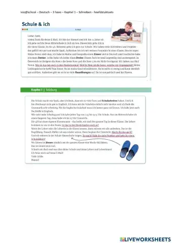 Schreiben Kapitel 1.2