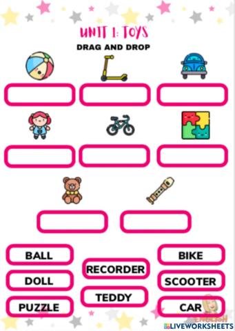 Open up 1 unit 1 drag and drop