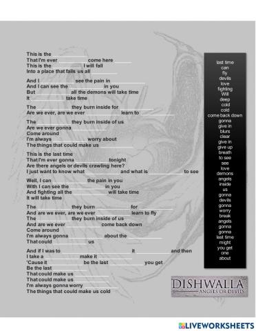 Listening: Angels and Demons