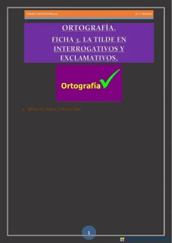 Taller de ortografía. Ficha 3. 6º.