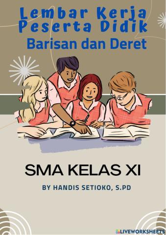 Barisan dan Deret Pola Bilangan Per 1