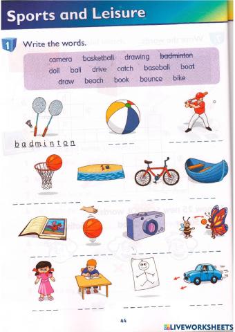 Idict 1 - Unit 8 - Lesson 7 - Worksheet