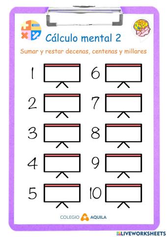 T1 Cálculo Mental 02