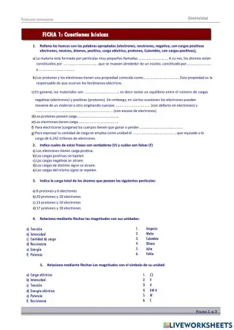 Fundamentos electricidad