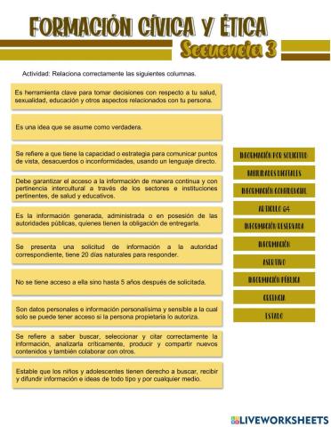 La información permite actuar