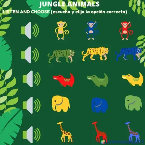 Jungle animals