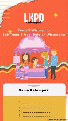 LKPD Kelompok Wirausaha