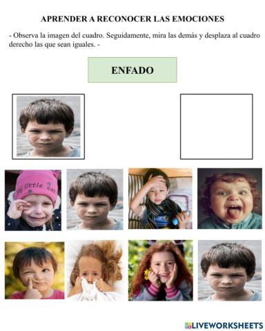 Reconocimiento de las expresiones faciales a partir de fotografías (enfado)