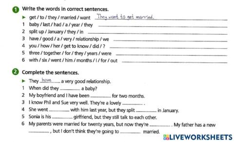 Basic Vocabulary-15 Relationships