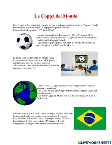 Il calcio - reading A2