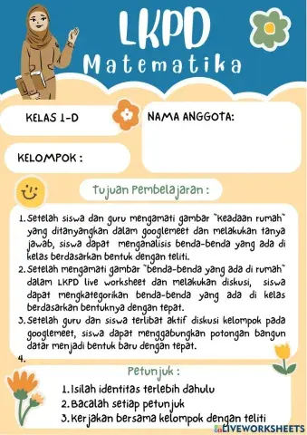 Mengenal Bentuk Bangun di Rumah