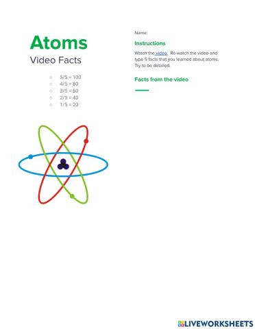 Atoms Video Facts
