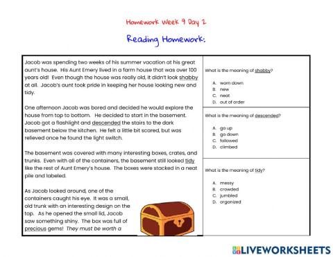 Homework Week 9 Day 2