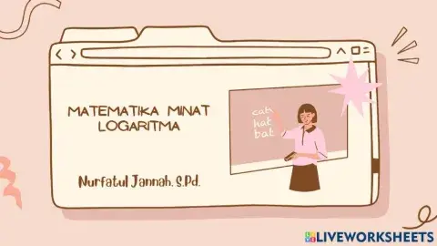 Latihan Logaritma