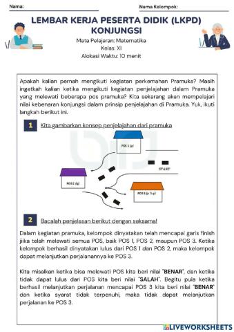 KONJUNGSI dan DISJUNGSI